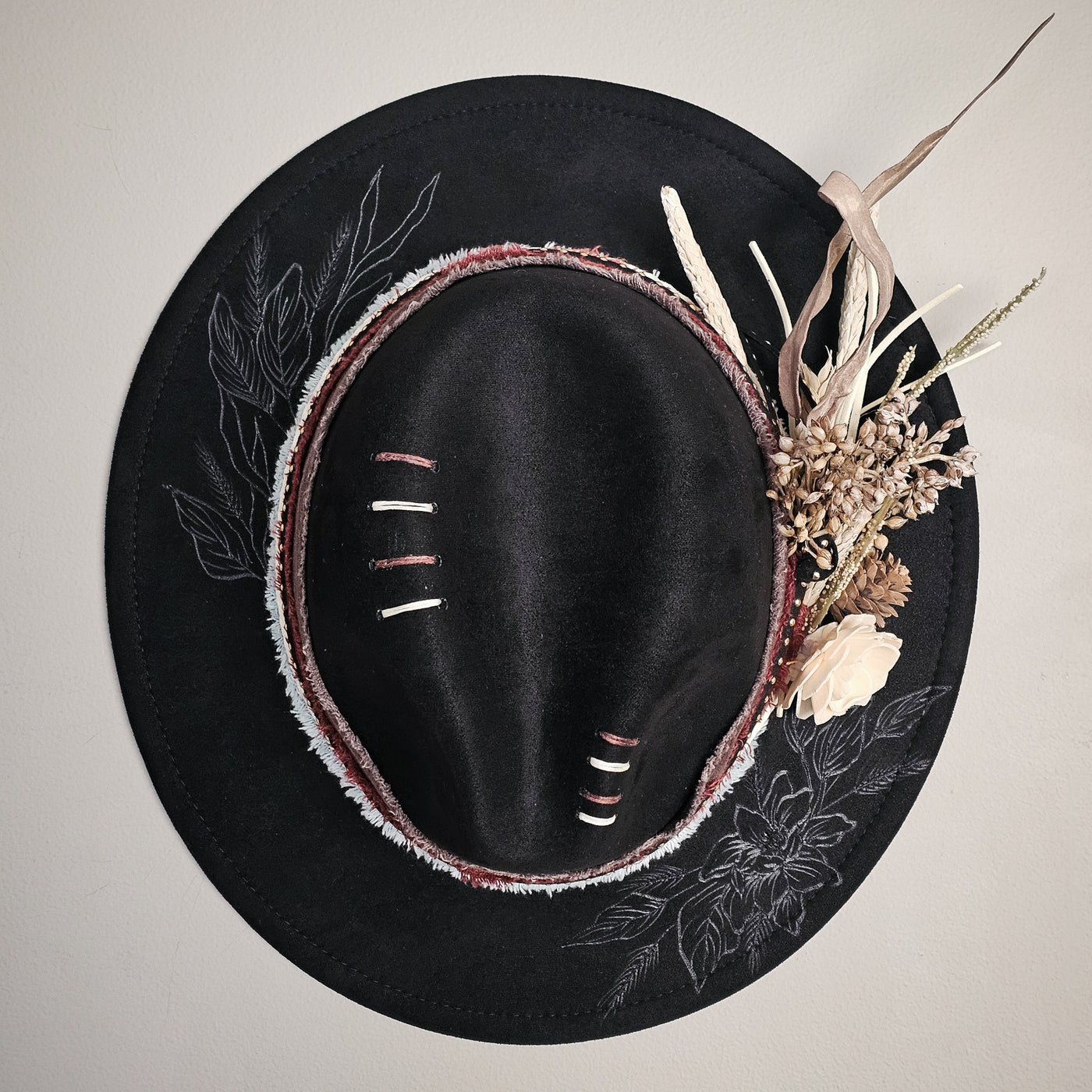 Custom Wide Brim Hat for Laura - Remaining Balance