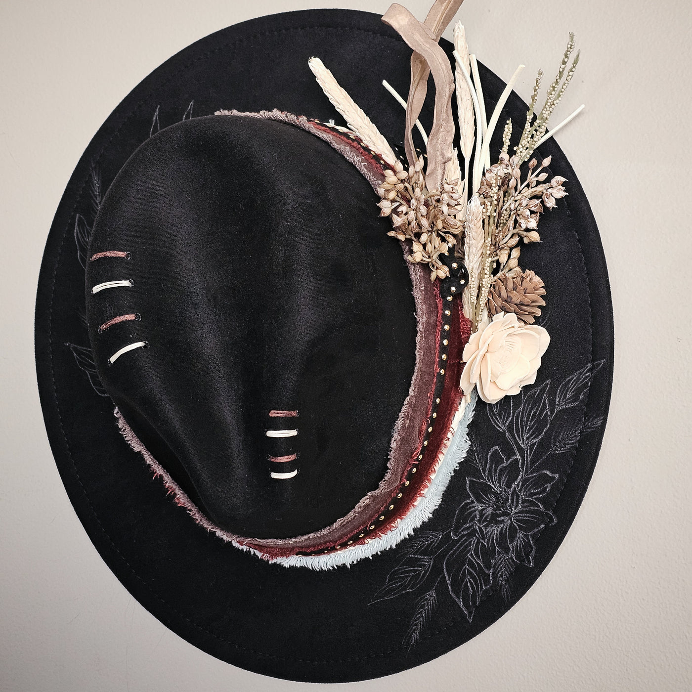 Custom Wide Brim Hat for Laura - Remaining Balance