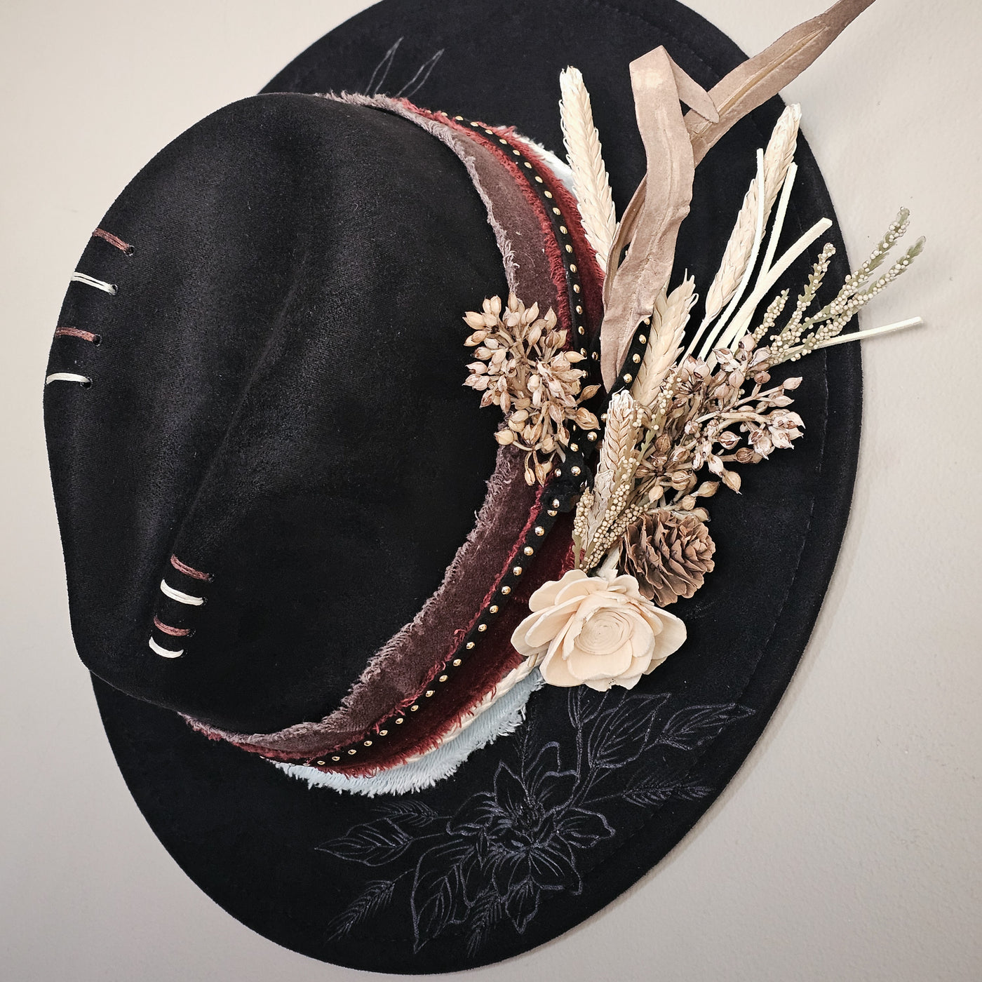 Custom Wide Brim Hat for Laura - Remaining Balance