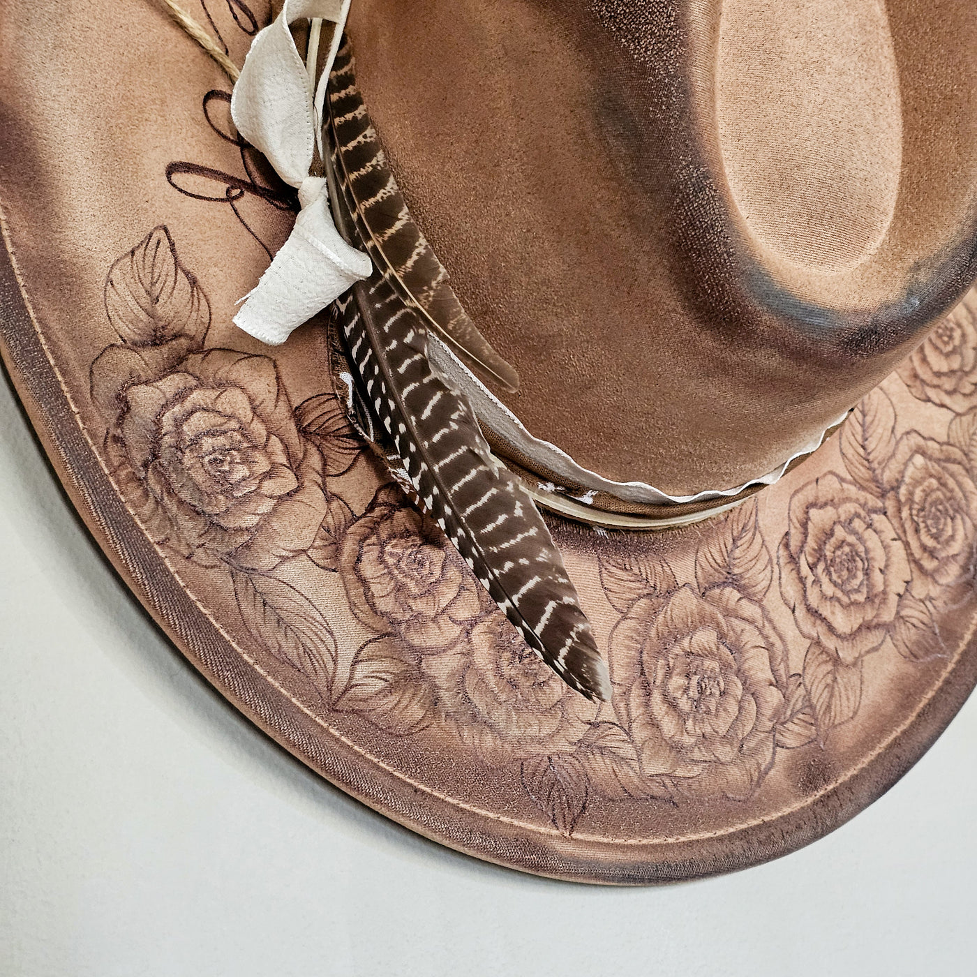 Custom Wide Brim Hat - Remaining Balance - T. WILLIAMS