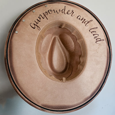 Custom Wide Brim Hat - Remaining Balance - T. WILLIAMS