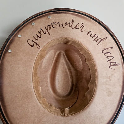 Custom Wide Brim Hat - Remaining Balance - T. WILLIAMS