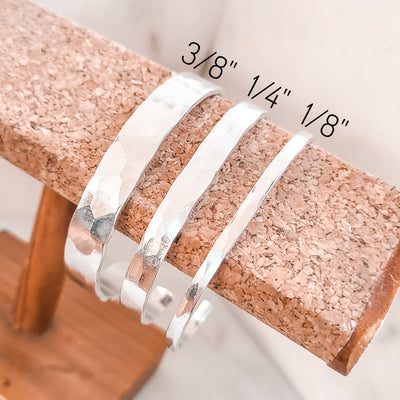 Hammered Cuff Bracelet | Bracelets