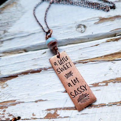 A Little Sweet. A Lot Sassy | Necklaces - Little Blue Bus Jewelry
