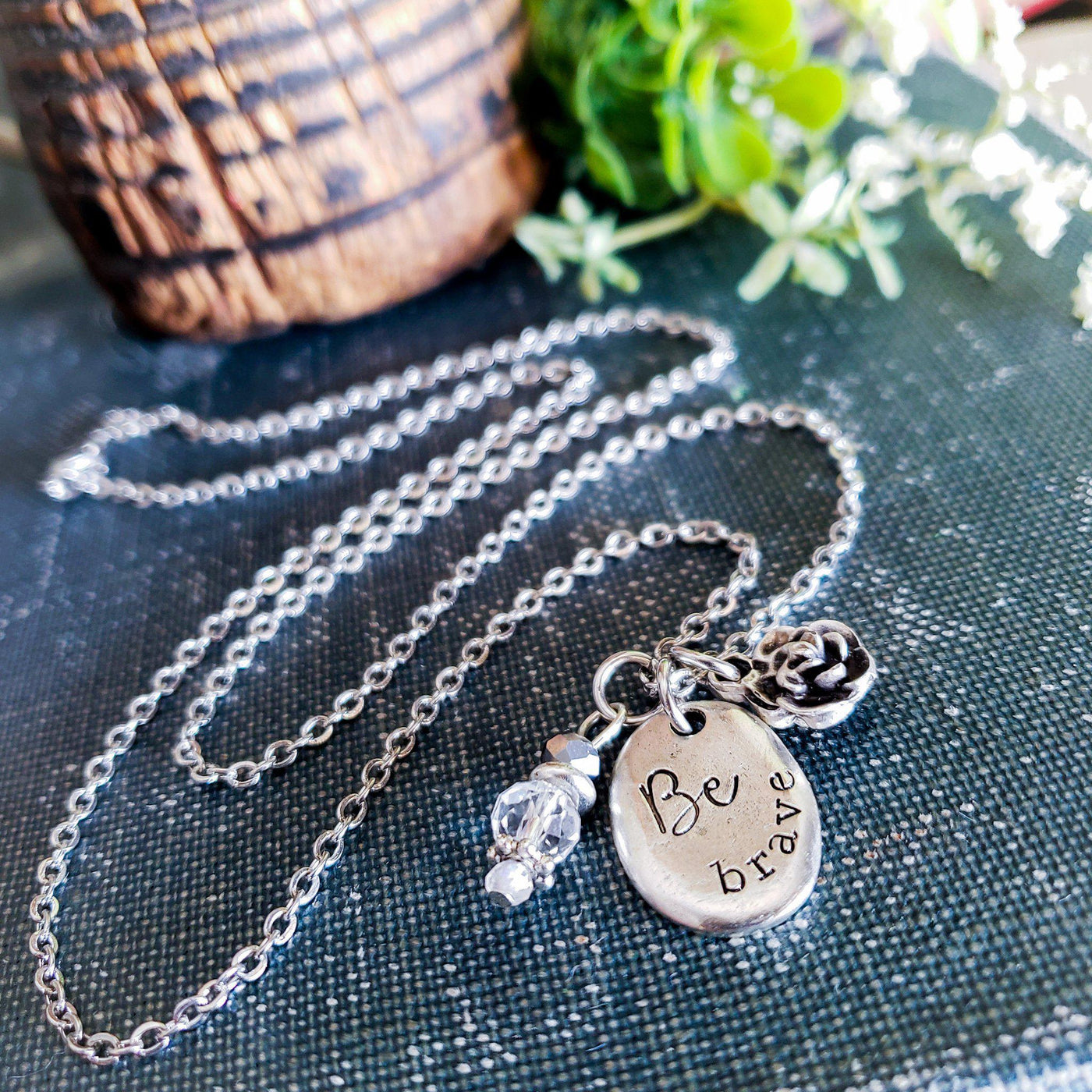Be Brave | Necklaces - Little Blue Bus Jewelry