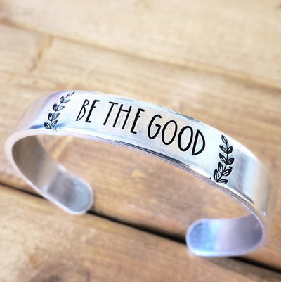 Be the Good | Cuff Bracelets - Little Blue Bus Jewelry