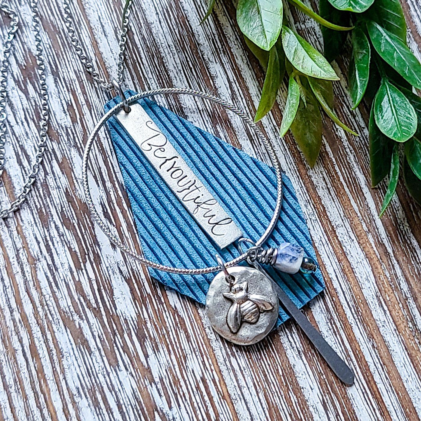 Be{YOU}tiful | Layered Charm Necklaces - Little Blue Bus Jewelry