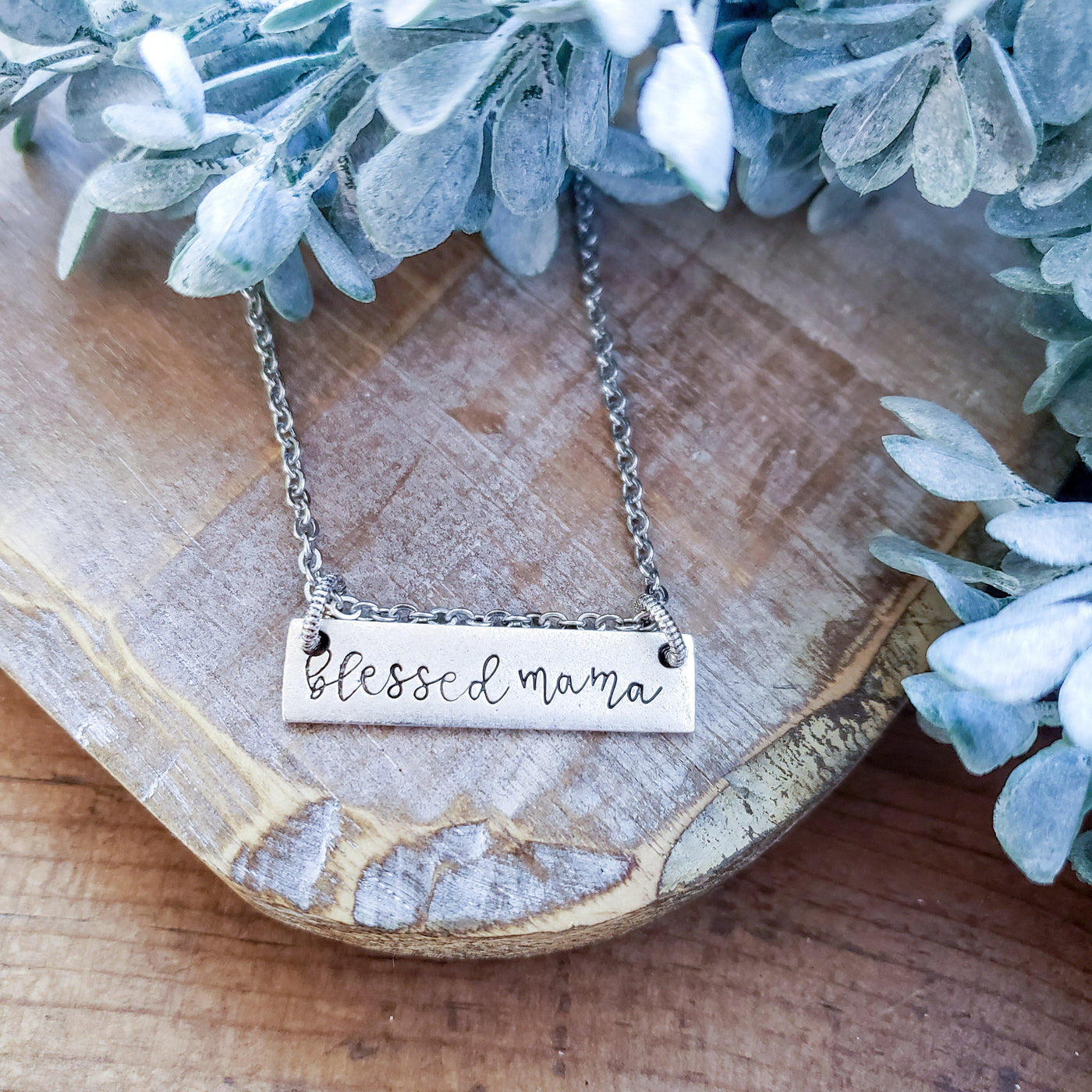Blessed Mama - Little Blue Bus Jewelry