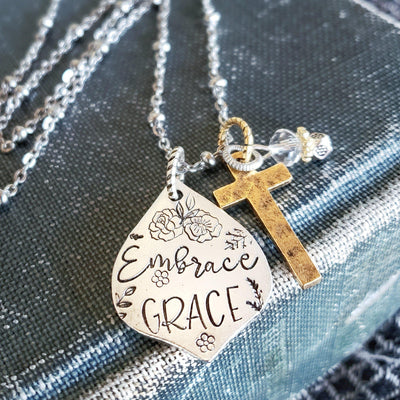 Embrace Grace | Necklaces - Little Blue Bus Jewelry