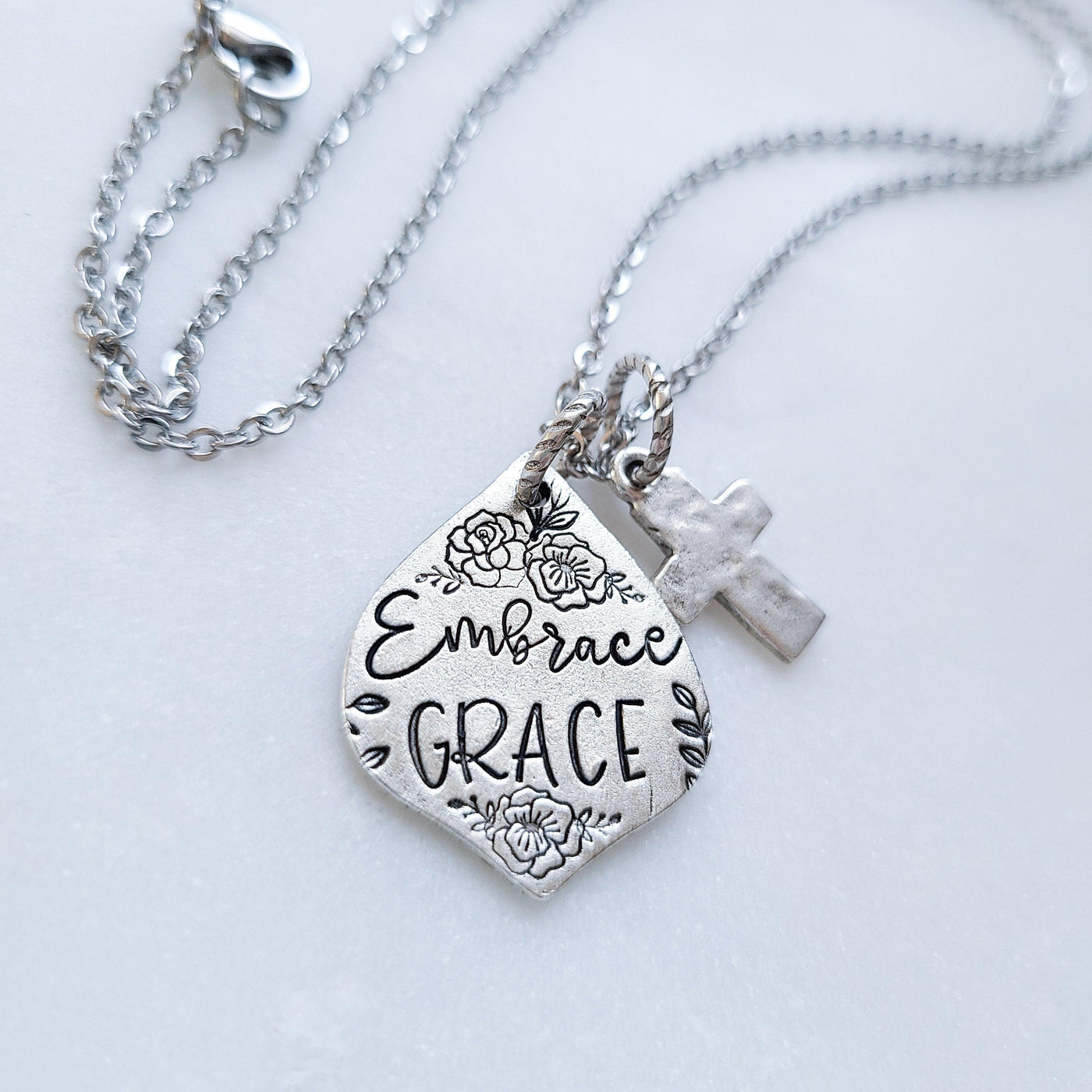 Embrace Grace | Necklaces - Little Blue Bus Jewelry