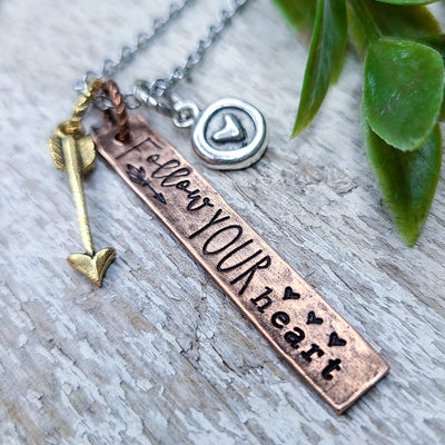 Follow Your Heart | Necklaces - Little Blue Bus Jewelry