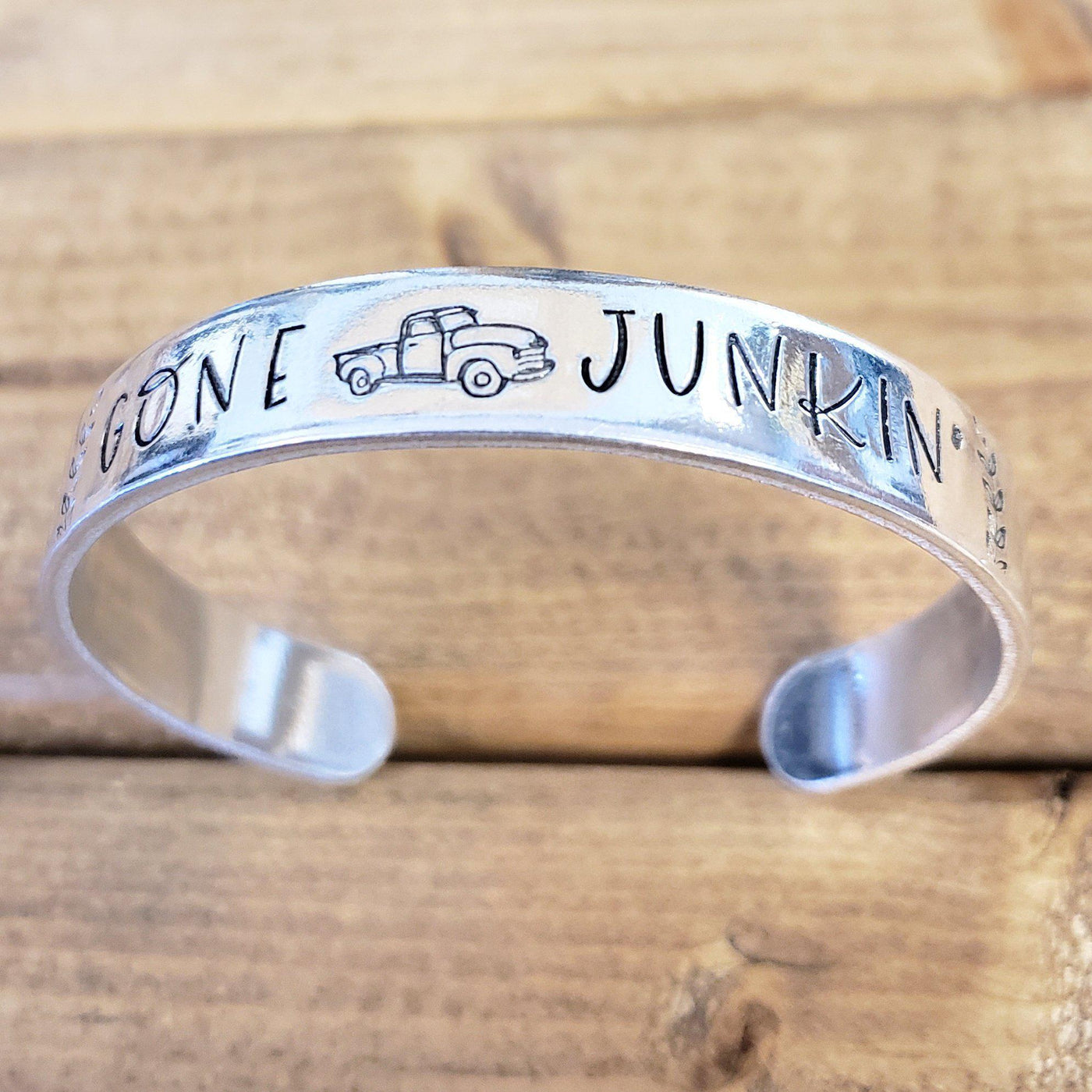 Gone Junkin' | Cuff Bracelets - Little Blue Bus Jewelry