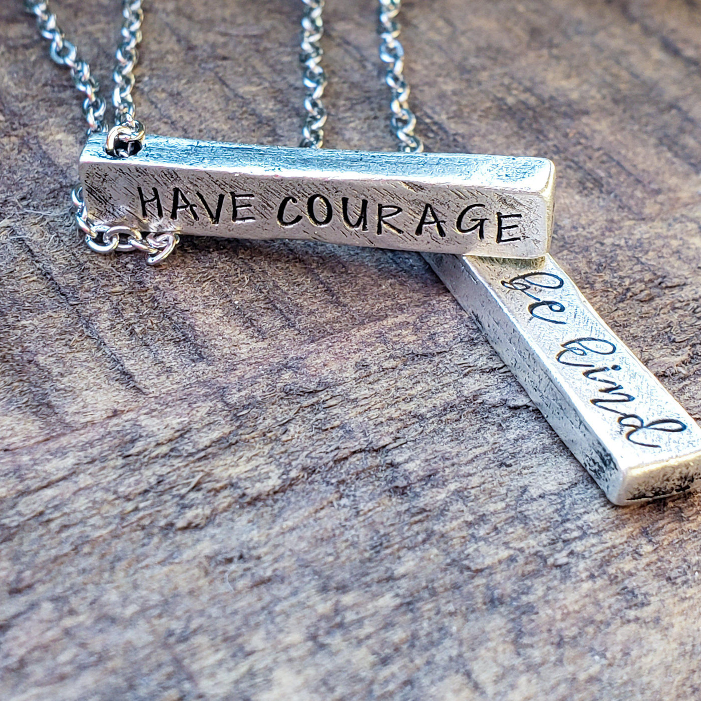 Have Courage & Be Kind | Necklaces - Little Blue Bus Jewelry