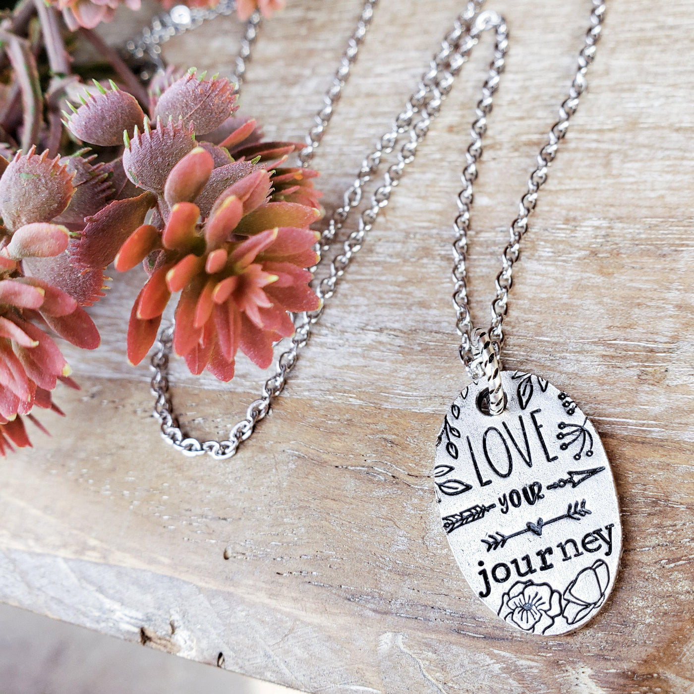 Love Your Journey | Necklaces - Little Blue Bus Jewelry