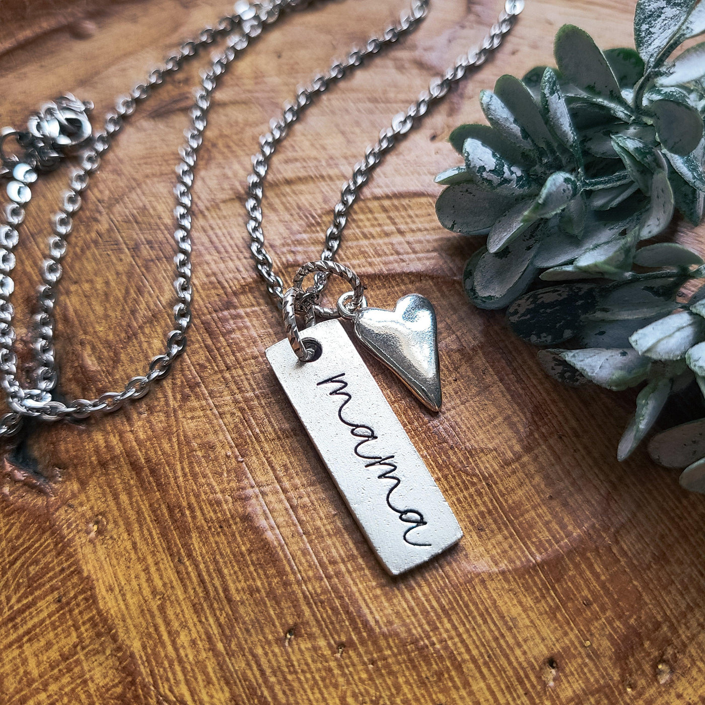 Mama | Necklace - Little Blue Bus Jewelry