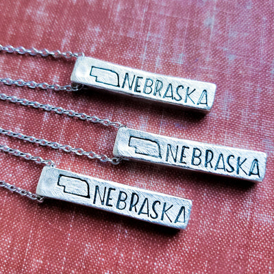 Nebraska - Little Blue Bus Jewelry