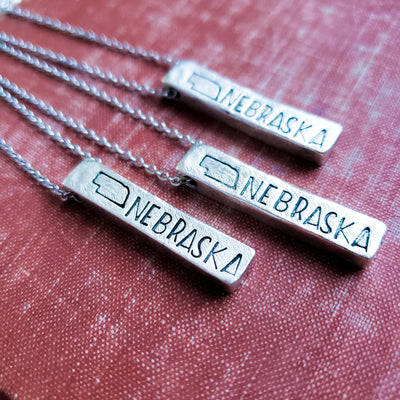 Nebraska - Little Blue Bus Jewelry