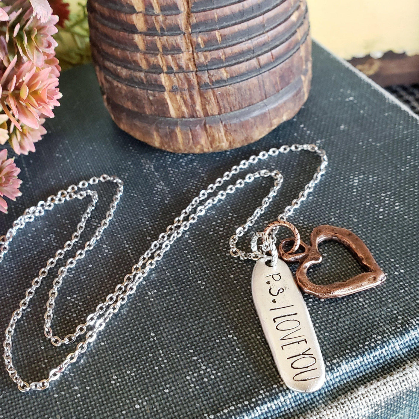 P.S. I Love You - Little Blue Bus Jewelry