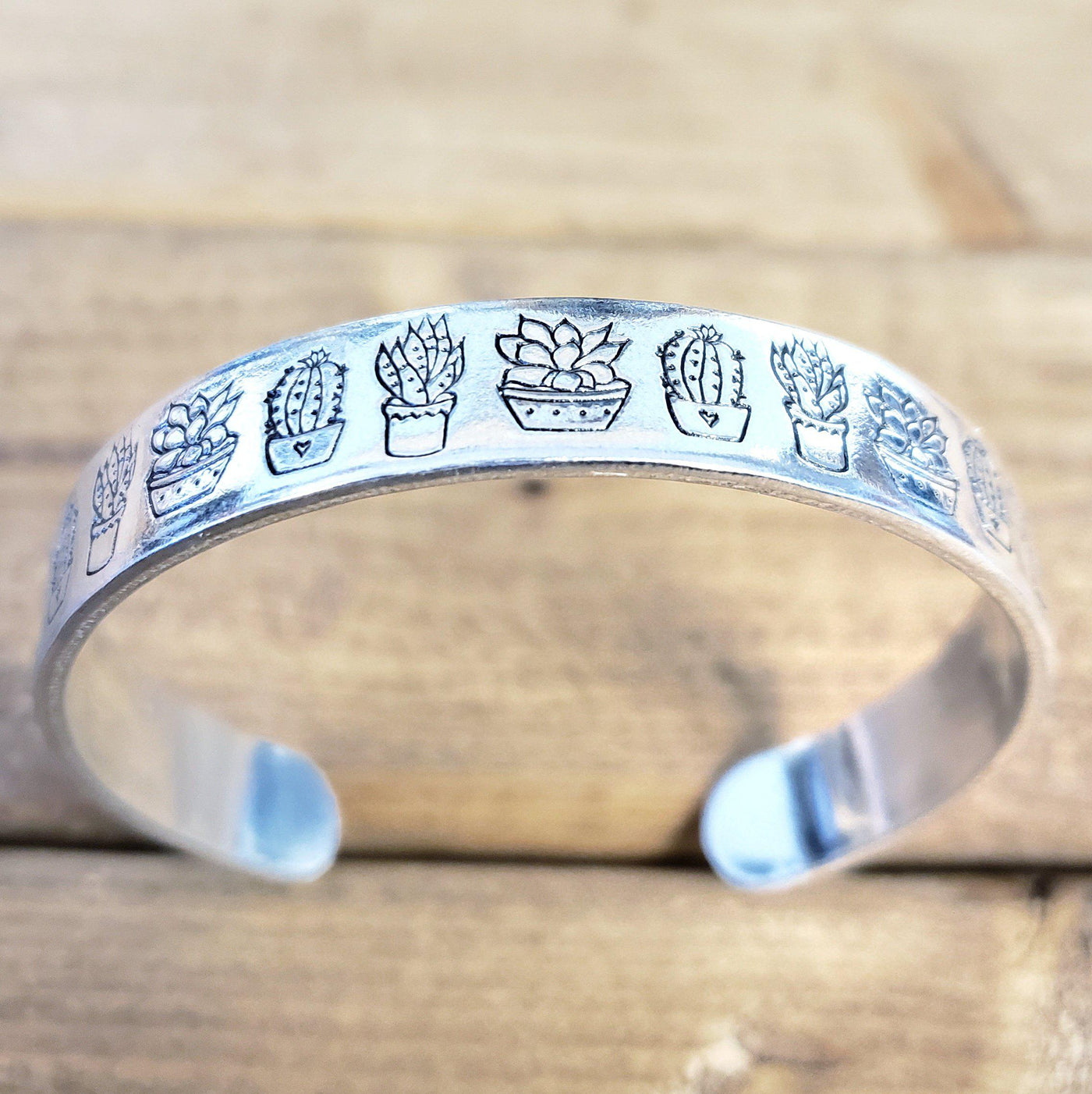 succulent bracelet Succulent Cuff Bracelet