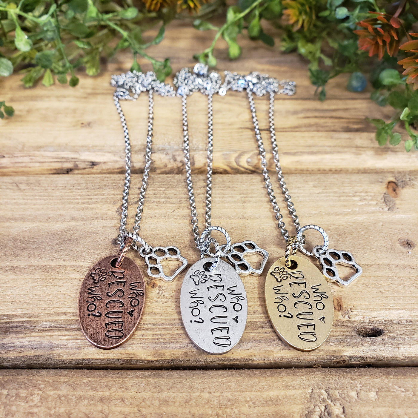 Who Rescued Who - Little Blue Bus Jewelry